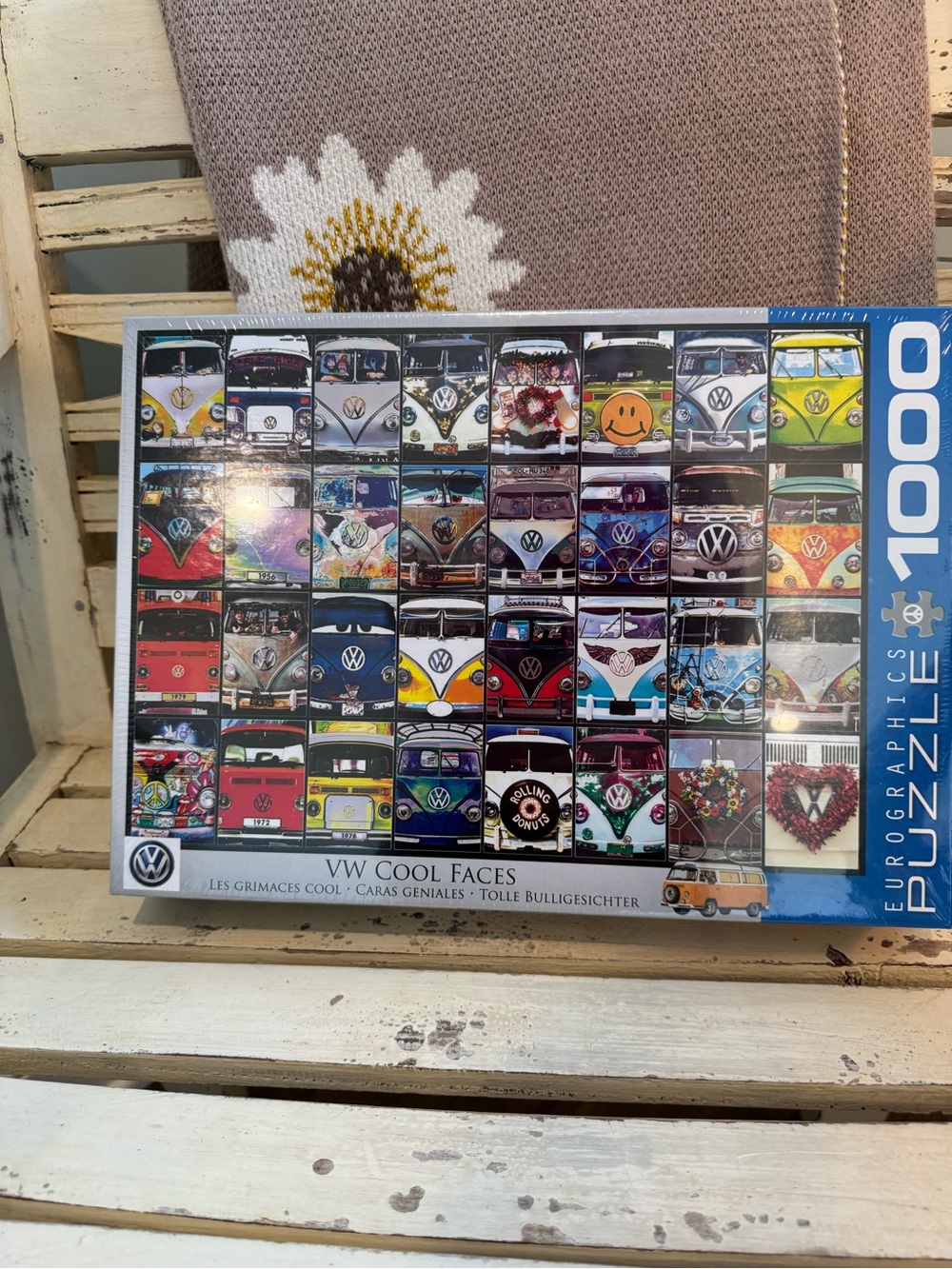 Eurographics VW Cool Faces 1000-Piece Jigsaw Puzzle – Multi Color